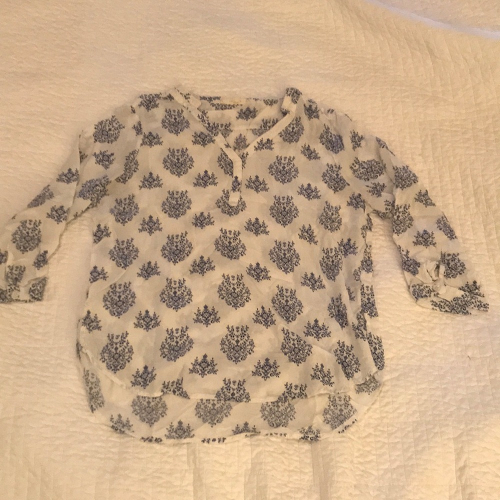 Patterned tunic